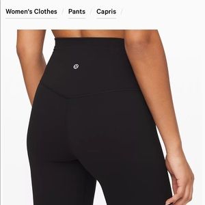 lululemon align crop